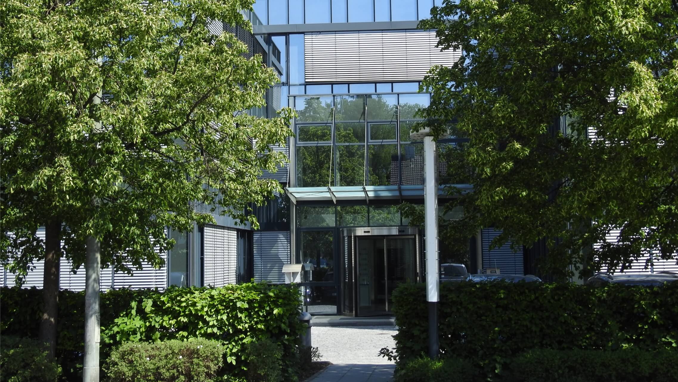 Das Gilead-Büro in Martinsried bei München